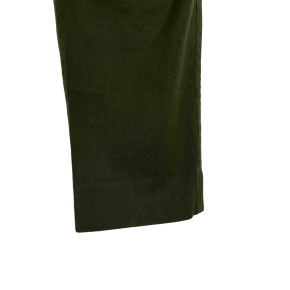 Banana Republic Dark Olive Green Sloan Pant Mid Rise Career Trousers 2 Petite 2P - Picture 12 of 16